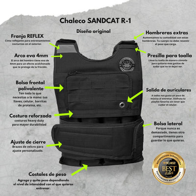 CHALECO SANDCAT  R1